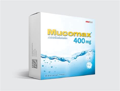 mucomax 400 mg ne için kullanılır